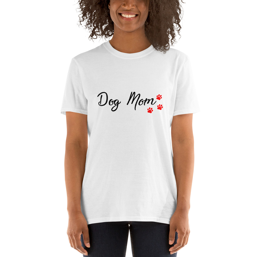 Dog Mom Shirt. A perfect gift for a dog mom! - HappyDogIsland.com